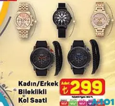 KADIN/ERKEK BİLEKLİKLİ KOL SAATİ KADIN/ERKEK BİLEKLİKLİ KOL SAATİ